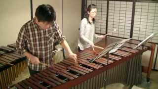 【ハチャトゥリアン Aram Khachaturian】 剣の舞　Sabre Dance　【マリンバ marimba】