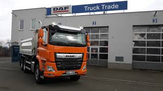 DAF FAT CF530 s třístrannou sklápěcí nástavbou