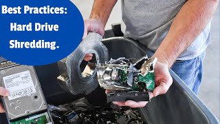 Secure Hard Drive Shredding - The Data Destruction Process