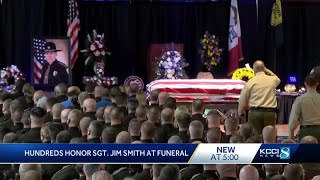Remembering Sgt. Smith: Funeral held for fallen ISP sergeant