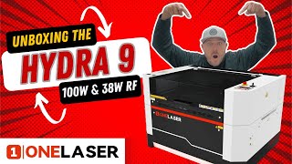 ALL NEW Hydra 9 Co2 Laser by OneLaser  - Unboxing & Features Walkthrough