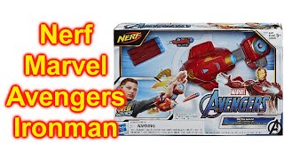 Avengers NERF Marvel Iron Man Repulsor Blast Gauntlet NERF Dart-Launching Toy