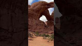 Amazing Double Arch at Arches National Park near Moab Utah #Shorts