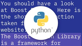 Calling C/C++ from Python?