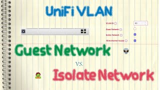 Ubiquiti UniFi VLAN - Isolate Network vs.  Guest Network