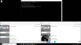 Writing Chat App with Flask SocketIO