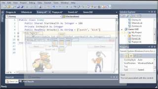 Visual Basic Tutorial - 155 - Game Part 11 Fixing The Health Logic Error