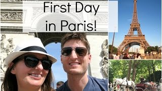 Paris Vlog #1 | Arc De Triomphe & Eiffel Tower!