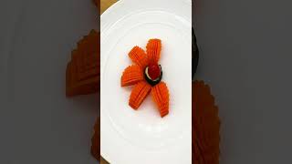 Vegetable Carving Easy Ideas / salad decoration in plate / vegetable decoration / Fruit carving