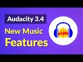 Audacity 3.4 - New Musical Features!