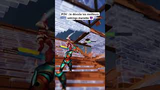 Ces paramètres donne l'Aimbot !  🎮 😳  #fortnite #viral #fyp #fortniteclips