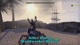 ESO Alik'r Desert Woodworker Survey, Location, The Elder Scrolls Online