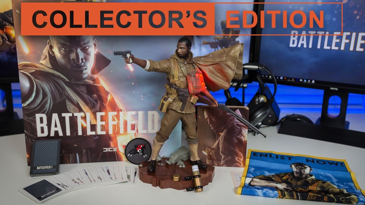 Battlefield 1 Collectors Edition Unboxing & Review - YouTube