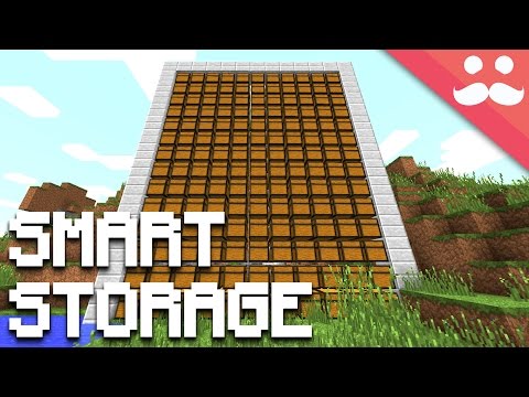 How to make SMART STORAGE in Minecraft! How to make SMART STORAGE in Minecraft!