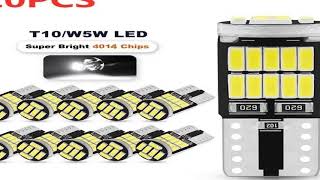 2/10pcs LED T10 W5W 194 501 LED Canbus No Error Car Interior Light T10 26 SMD 4014 Chip Pu