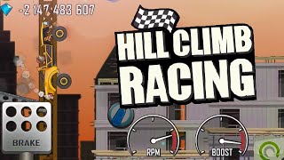 Trophy Truck On Construction Map Is Funny | Hill Climb Racing 1  | MRstark GAMING