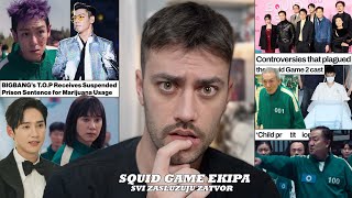 PROBLEMATIČNI SQUID GAME GLUMCI UNIŠTAVAJU SUDBINU SERIJE (BIGBANG TOP, TRANS GLUMAC) | Nenad Ulemek