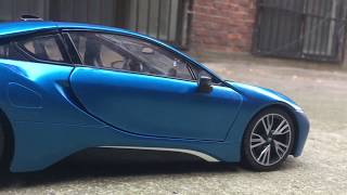 Rc car BMW i8 Both shapes and colors are pretty ទាំងរាងទាំងពណ៍ស្អាតណាស់