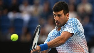 Novak Djokovic vs Tommy Paul  Australian Open 2023