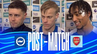 POST-MATCH | Hurzeler, Van Hecke And Pedro | Brighton v Arsenal