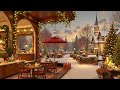 warm jazz instrumental music at winter porch coffee shop ambience ~ smooth jazz music for relax work