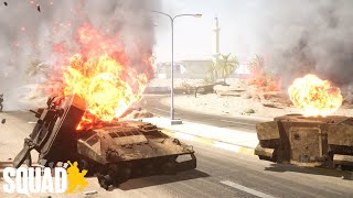 TANK GRAVEYARD! British Vehicles AMBUSHED in the Streets of Fallujah | Eye in the Sky Squad Gameplay