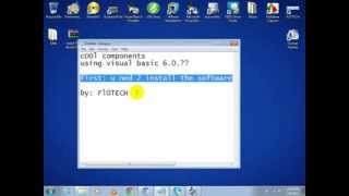 FLOTECH TUTORIAL: VB 6.0 Cool Components Free