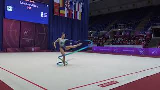 FIG 21st Irina Deleanu Cup 2022 GBR LEAPER Alice Great Britain Seniors 2006+ ribbon