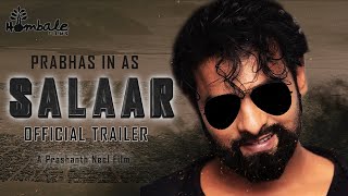 Salaar - Official Trailer #1 | Concept 2022 | Prabhas | Salaar Shruti Haasan | Jagapati Babu