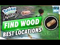 How To Get Wood - Best Locations To Find Wood Logs in Pokemon Legends Arceus