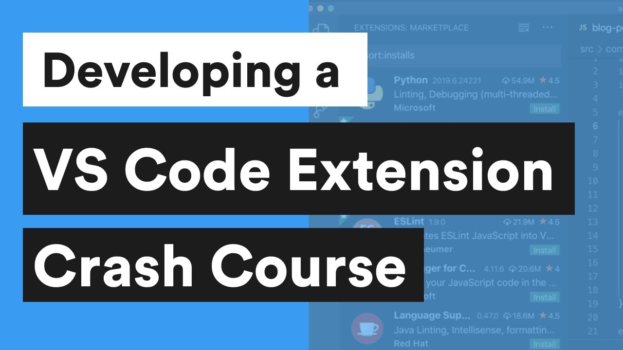 Creating A Vs Code Extension Crash Course Creating A Vs Code Extension Crash Course