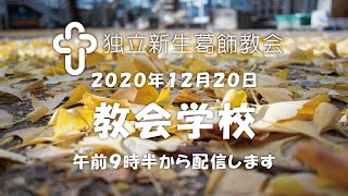 独立新生葛飾教会・教会学校クリスマス礼拝20201220