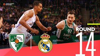 Zalgiris stuns Real at home! | Round 14, Highlights | Turkish Airlines EuroLeague