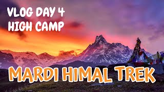 Touching the Sky at MARDI HIMAL : Trekking Under Machhapuchhre and Annapurna I Vlog Day 4