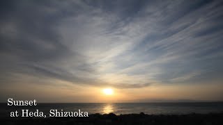 Sunset at Heda, Shizuoka