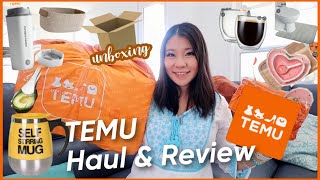 TEMU unboxing & review! Temu product quality review| Genius Home Hacks! HUGE Temu Haul