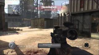 Call of Duty Black Ops gun game Radiation Full match ( PS3 )