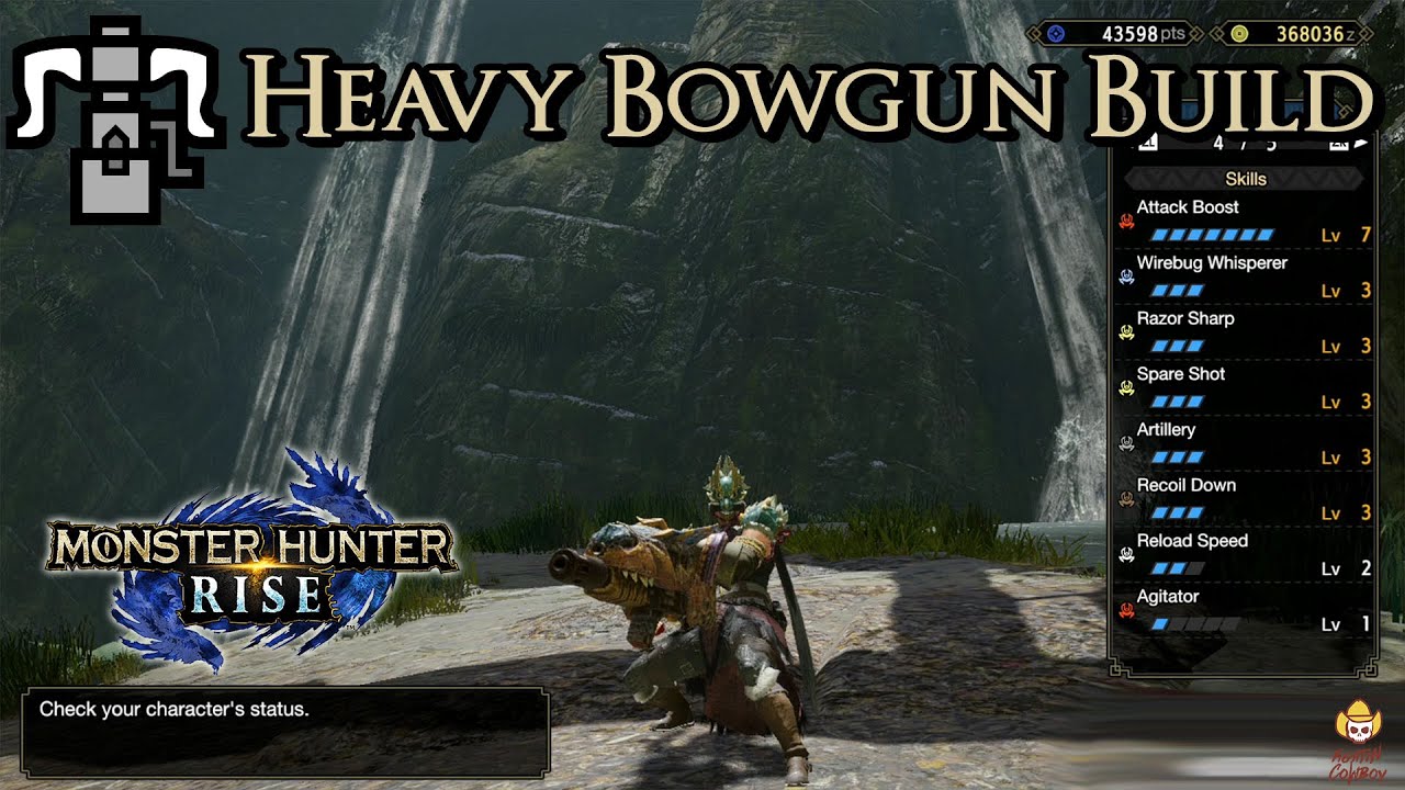 Monster Hunter Rise - Heavy Bowgun Build - Sticky Go Boom - YouTube