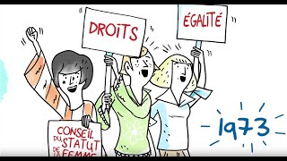 Présentation animée du Conseil du statut de la femme