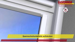 GARDINIA EASYFIX Plissee Velux-Fenster - Montage