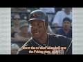 Albert Belle refuses to take first after being hit by a pitch, a breakdown