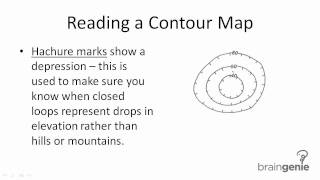 Contour Maps - Reading a Contour Map