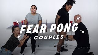 Couples Play Fear Pong (Elissa & Peter vs. Casey & Jarvis) | Fear Pong | Cut