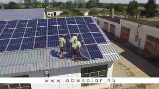 Minőségi napelemes rendszerek telepítése az ABW Solar-tól