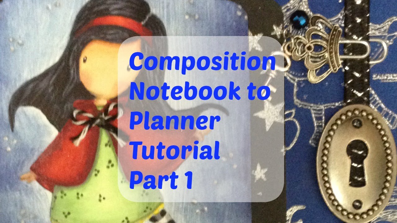 Composition Notebook Planner Diy Part 1 Youtube