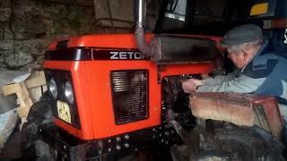 Zetor 7245 studený start