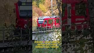 Swissalps 🇨🇭 RhB Train „3103“ whistle at St.Peter / Arosa 🇨🇭 Switzerland