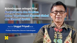 Pidato Pengukuhan Profesor: Dr. Unggul Priyadi, M. Si.