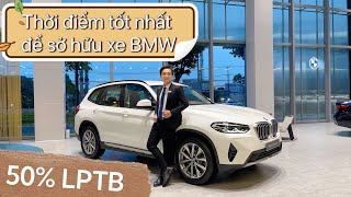 ƯU ĐÃI 50% PHÍ TRƯỚC BẠ, 13 NGÀY ĐỂ SỞ HỮU XE BMW VỚI MỨC GIÁ CỰC HẤP DẪN