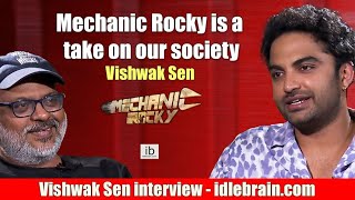 jeevi interviews Vishwak Sen for #MechanicRocky  - idlebrain.com